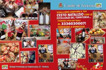Componi il tuo cesto natalizio con le eccellenze del Territorio - Canile di Tortona