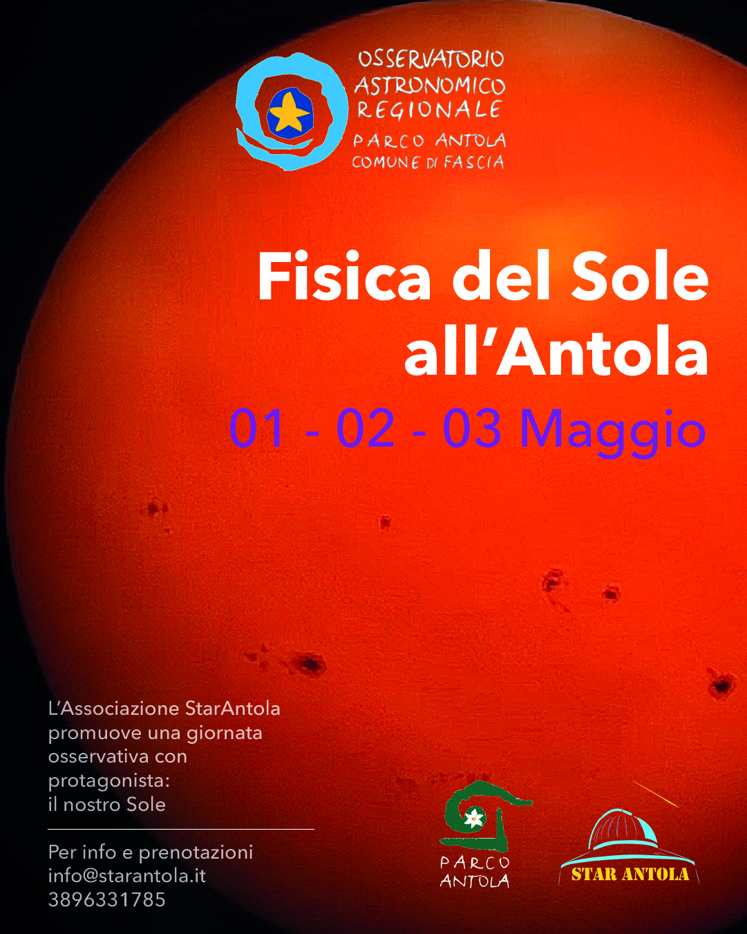 Fisica del Sole all’Antola!