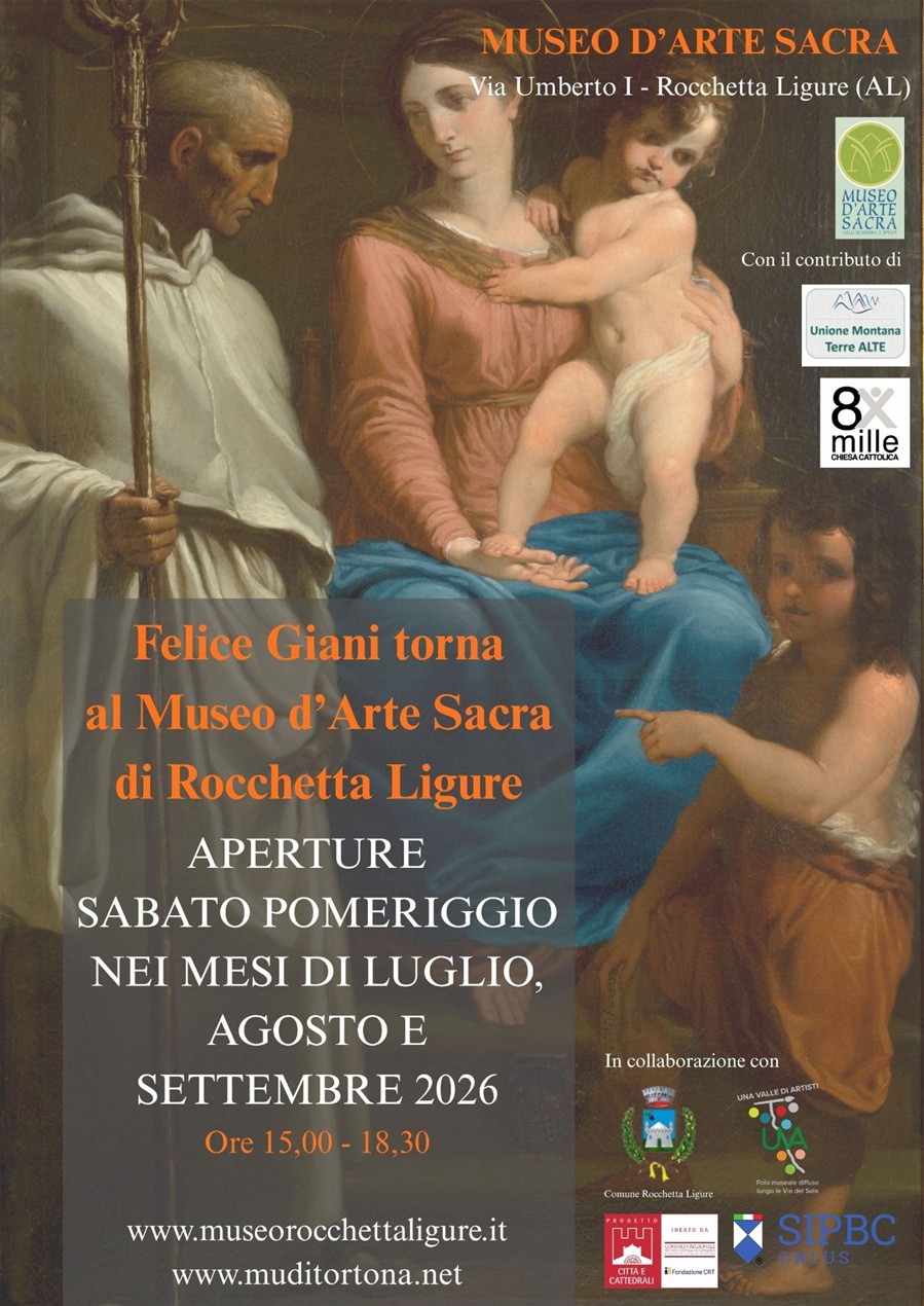 Felice Giani torna al Museo d'Arte Sacra di Rocchetta Ligure